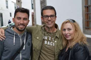 El periodista teldense Gaumet Florido leyó este jueves en el Pleno municipal el Manifiesto Institucional por el Día Internacional de las Mujeres (Foto TA y Francisco J. Santana)